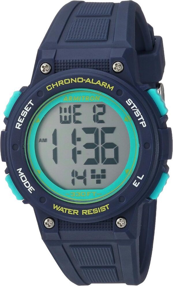 Armitron Sport Women's Digital Chronograph Resin Strap Watch - Image 2