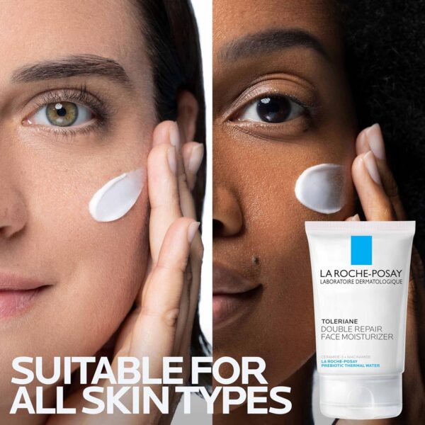 La Roche-Posay Toleriane Double Repair Face Moisturizer, Daily Moisturizer Face Cream with Ceramide & Niacinamide for All Skin Types, Immediate Comfort & Long Lasting Hydration, Fragrance Free - Image 7