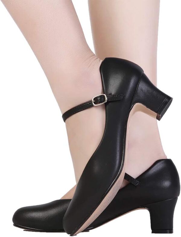 Stelle Character Shoes for Women Dance Shoes 1.5"/2" Ankle Strap Dancing Heels for Ballroom Salsa Tango Flamenco Latin - Image 4