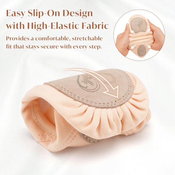 Stelle Ballet Shoes for Women Highly Stretch Canvas Dance Slipper Ballet Mesh Flats Non-Slip Yoga - Image 3