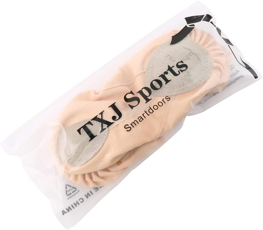 TXJ Sports Ballet Shoes for Women Girls, Women's Ballet Slipper Canvas Dance Shoes Split Sole Yoga Dance Flats - Image 8