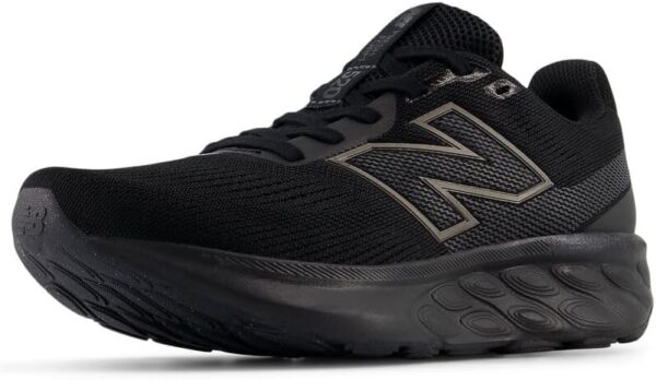 New Balance Women's Fresh Foam 520 V9 Running Shoe, Black/Black/Black Metallic, 8 - Image 2