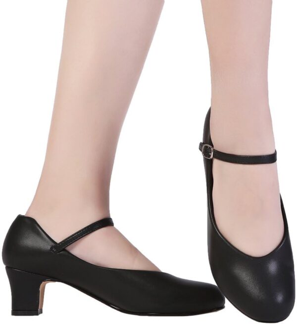 Stelle Character Shoes for Women Dance Shoes 1.5"/2" Ankle Strap Dancing Heels for Ballroom Salsa Tango Flamenco Latin - Image 7