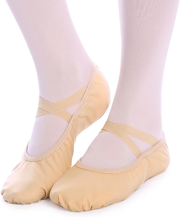 TXJ Sports Ballet Shoes for Women Girls, Women's Ballet Slipper Canvas Dance Shoes Split Sole Yoga Dance Flats - Image 7