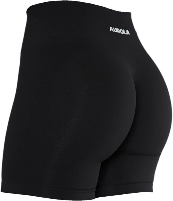 AUROLA Intensify Workout Shorts for Women Seamless Scrunch Short Gym Yoga Running Sport Active Exercise Fitness Shorts - Image 2