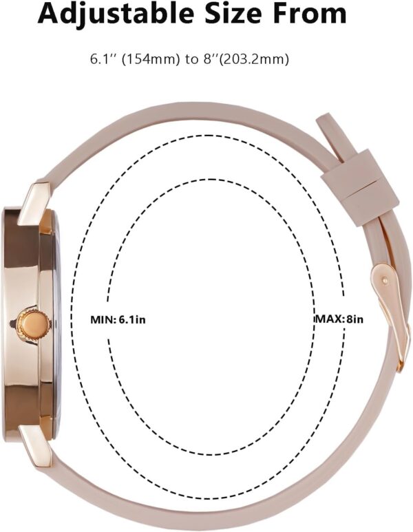 Nurse Watch for Women&Men,Analog Nursing Watches with 12/24 Hour Military Time,Second Hand - Image 6