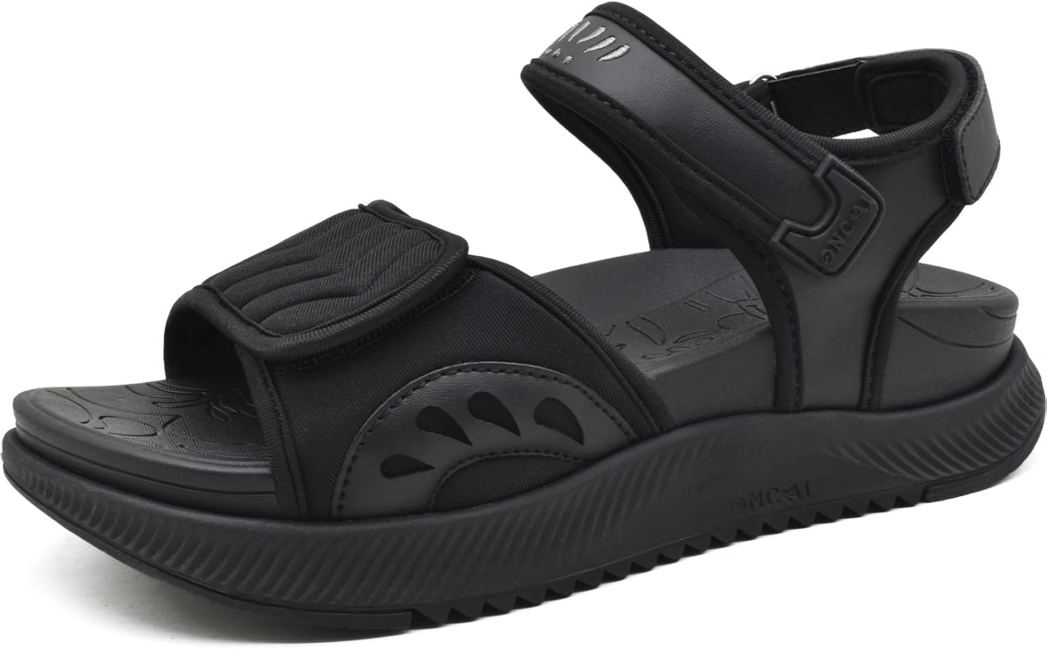 ONCAI Walking Sandals Women,Arch Support Hiking Sandals with Orthotic Outdoor Footbed for Plantar Fasciitis,Water Athletic Platform Sandalias Mujer with 3 Adjustable Strap (US Size 6-12) - Image 2