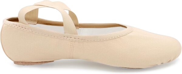 SD16 Bliss, Stretch Canvas Split Sole Ballet Shoes for Adults, Women, High Performance - Image 4