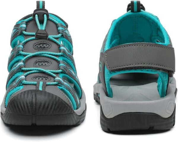 Dannto Women's Sport Hiking Sandals Closed Toe Outdoor Athletic Walking Sandal Lightweight Summer Water Shoes - Image 7