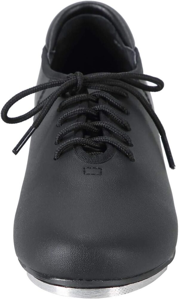 Linodes PU Leather Lace Up Tap Shoe Dance Shoes for Women and Men's Dance Shoes - Image 4