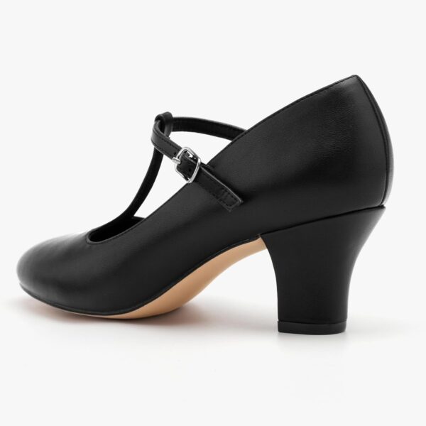 Stelle 2.5" Character Shoes for Women T-Strap Dance Heels for Ballroom Salsa Tango Wedding Flamenco Latin - Image 6