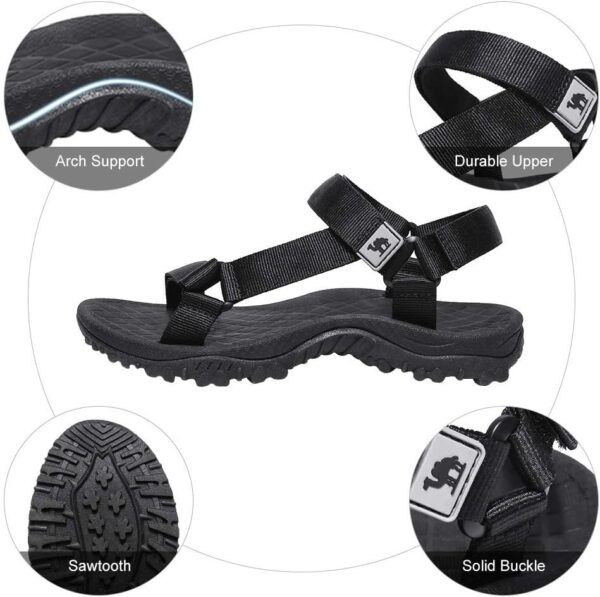 CAMEL CROWN Hiking Sport Sandals for Women Anti-skidding Water Sandals Comfortable Athletic Sandals for Outdoor Wading Beach - Image 6