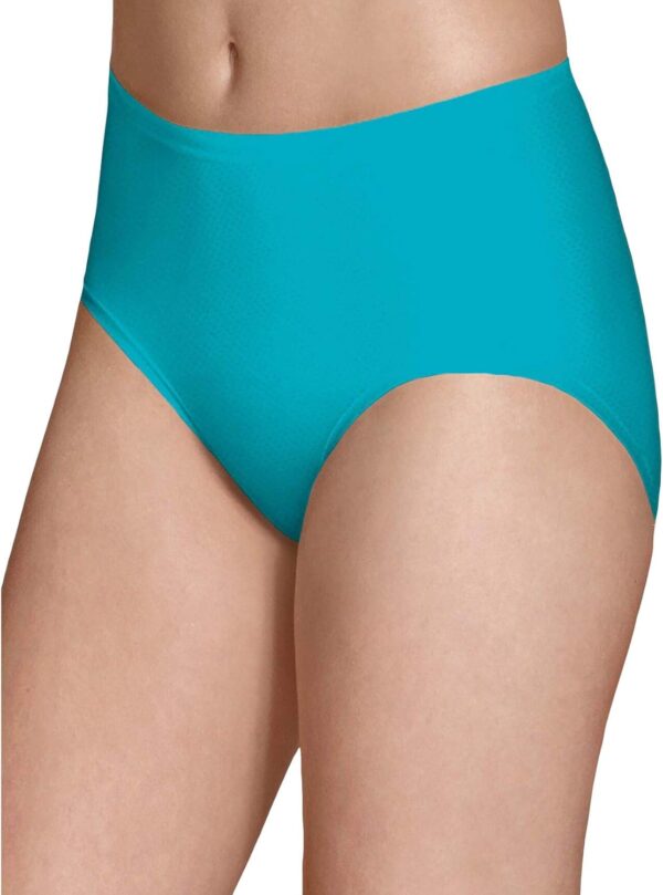 Fruit of the Loom Women's Breathable Underwear, Moisture Wicking Keeps You Cool & Comfortable, Available in Plus Size - Image 3