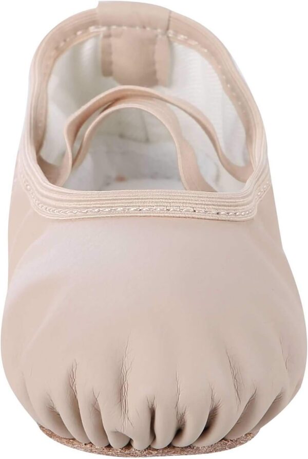 Dynadans Soft Leather Ballet Shoes/Ballet Slippers/Dance Shoes (Toddler/Little/Big Kid/Women) … - Image 3