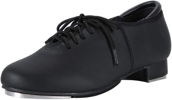 Linodes PU Leather Lace Up Tap Shoe Dance Shoes for Women and Men's Dance Shoes - Image 2