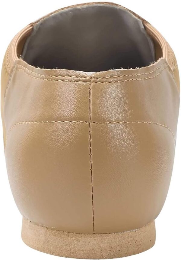Dynadans Unisex PU Leather Upper Slip-on Jazz Shoe with Arch Insert for Women and Men's Dance Shoes - Image 5