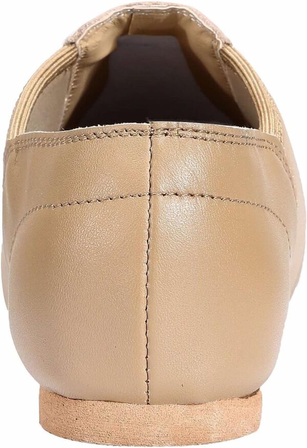 Dynadans Women's Leather Upper Slip-on Jazz Shoe - Image 4