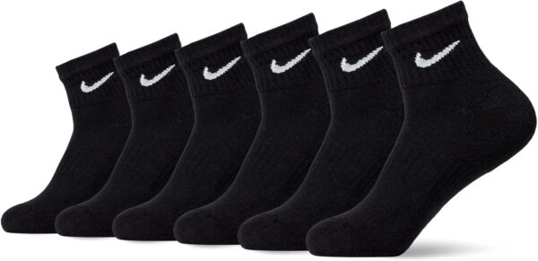 Nike Unisex Adult Everyday Cushioned Training Ankle Socks (6 Pairs) - Image 2