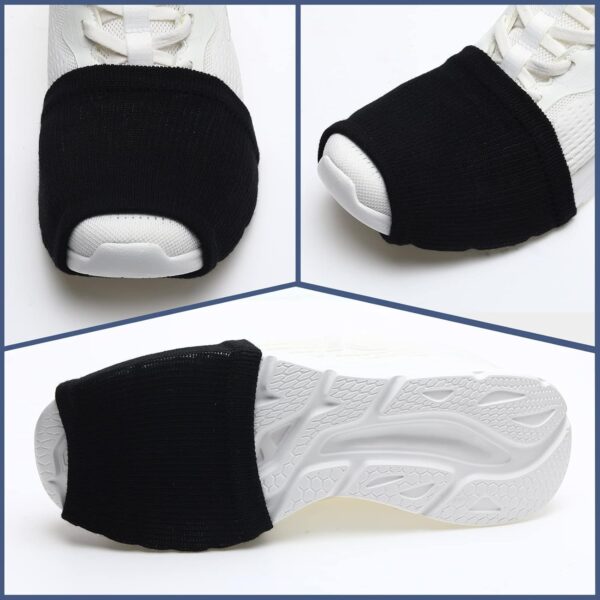Haysandy 8 Pairs Dance Shoe Covers Over Shoes Socks for Dancer Women - Image 6