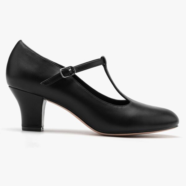 Stelle 2.5" Character Shoes for Women T-Strap Dance Heels for Ballroom Salsa Tango Wedding Flamenco Latin - Image 5