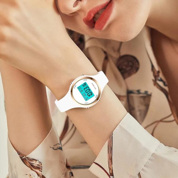 XCZAP Outdoor Sport Watches Alarm Clock 5Bar Waterproof LED Digital Watch - Image 7