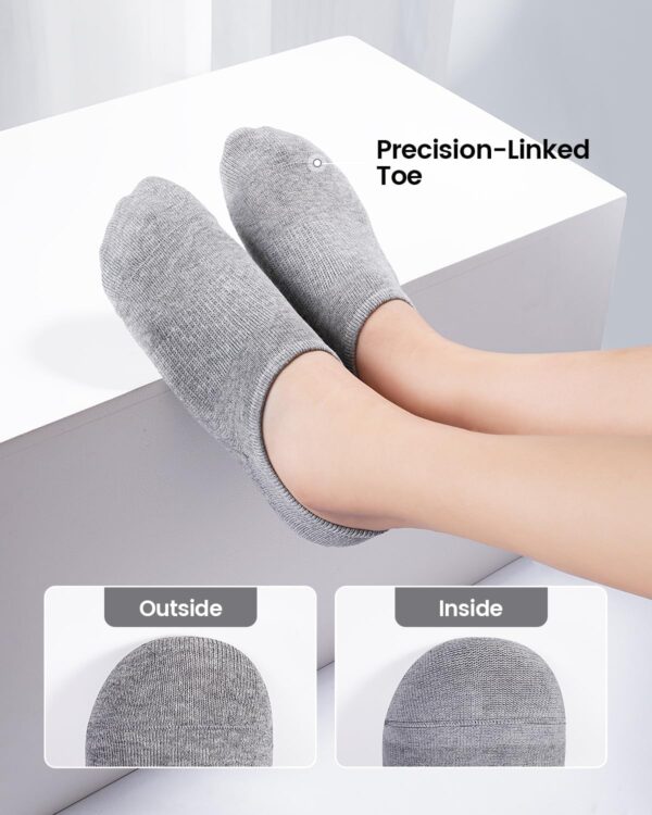 IDEGG No Show Socks Womens and Men Low Cut Ankle Short Anti-slid Athletic Running Novelty Casual Invisible Liner Socks - Image 5