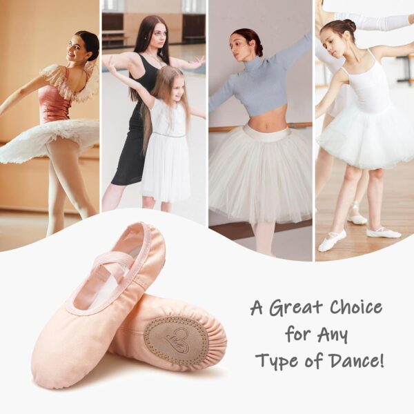 Stelle Ballet Shoes for Women Girls Canvas Ballet Slipper Dance Shoes Yoga Shoes - Image 7