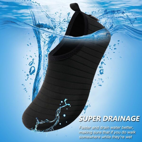 VIFUUR Water Sports Shoes Barefoot Quick-Dry Aqua Yoga Socks Slip-on for Men Women - Image 6