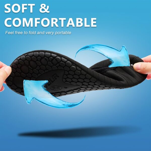 VIFUUR Water Sports Shoes Barefoot Quick-Dry Aqua Yoga Socks Slip-on for Men Women - Image 7