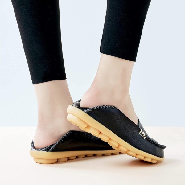 DUOYANGJIASHA Women's Comfortable Loafers Casual Round Toe Moccasins Wild Driving Flats Soft Walking Shoes Women Slip On - Image 6