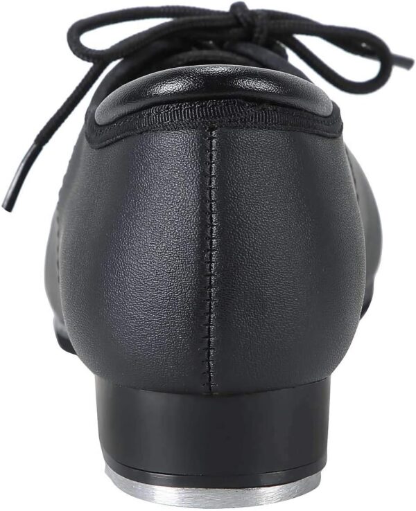 Linodes PU Leather Lace Up Tap Shoe Dance Shoes for Women and Men's Dance Shoes - Image 6