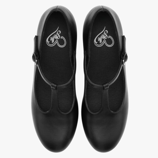 Stelle 2.5" Character Shoes for Women T-Strap Dance Heels for Ballroom Salsa Tango Wedding Flamenco Latin - Image 7