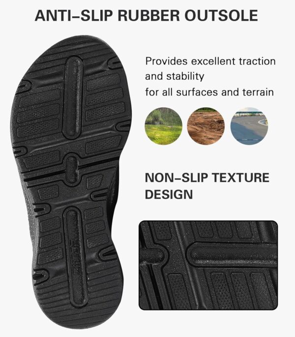 Women Walking Sandals Arch Support Orthotic Comfortable Plantar Fasciitis Non-slip Casual Open Toe Sport Sandals for Athletic Summer Beach - Image 5