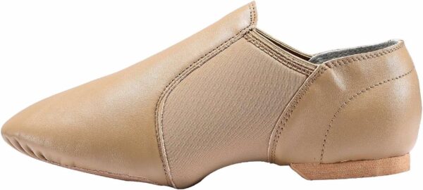 Dynadans Women's Leather Upper Slip-on Jazz Shoe - Image 6