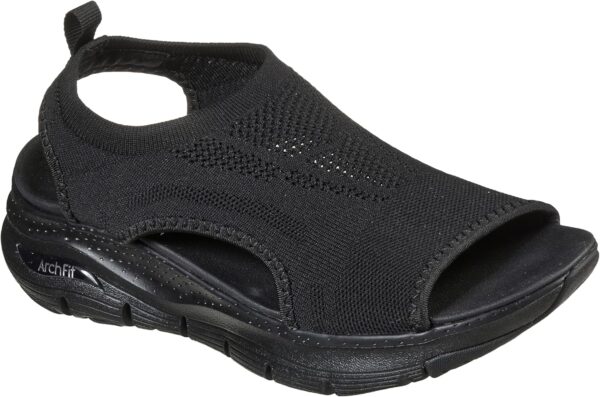 Skechers Women's Arch Fit-City Catch Knit Slip-On Sandals - Image 7