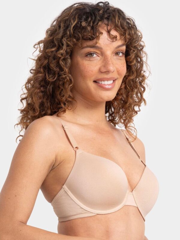 Fruit of the Loom Women's Smooth Cotton T-Shirt Bra Pack - Ultra-Soft, Flexible, and Invisible Under Tees - Image 3
